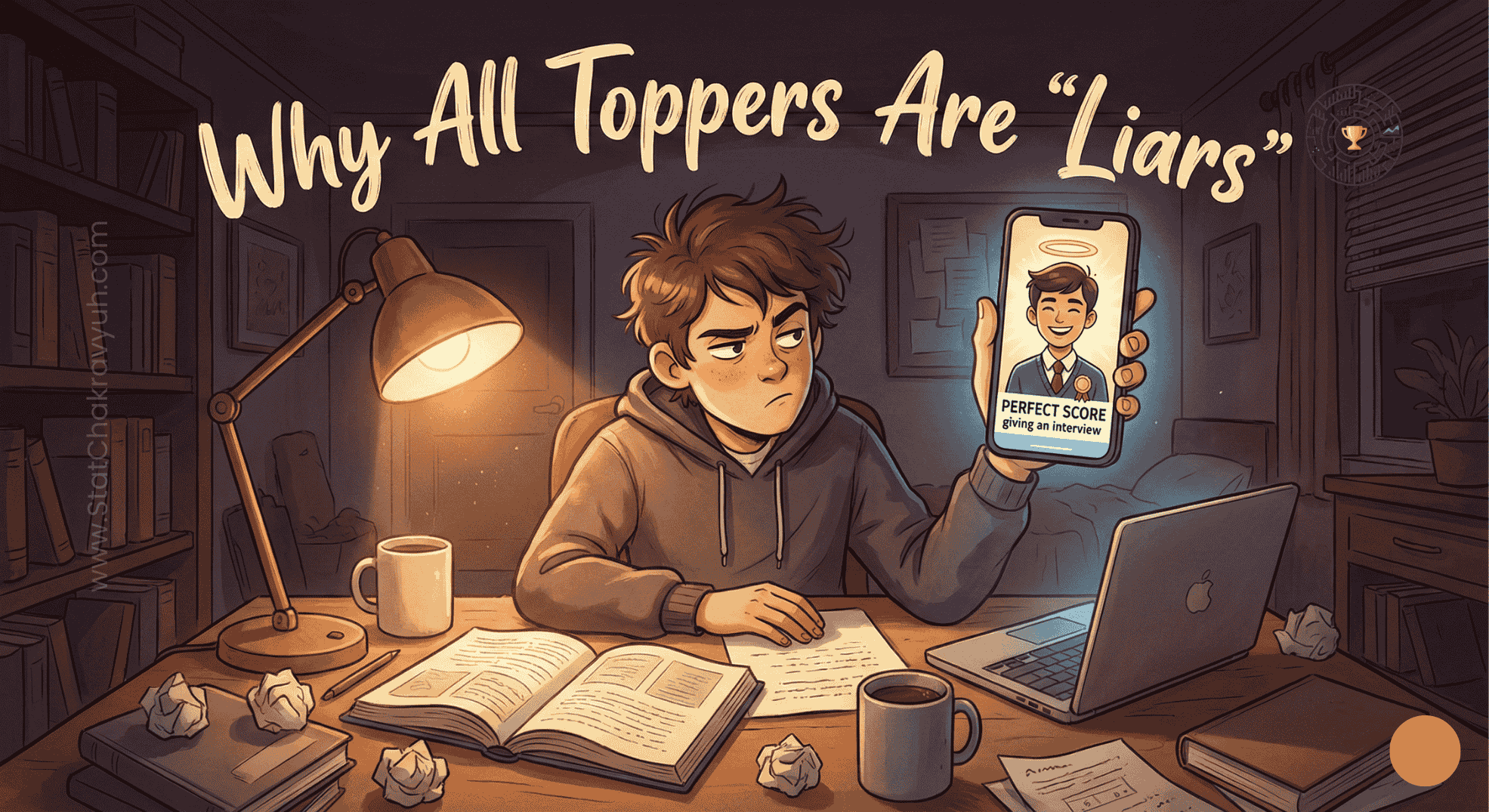 Why All Toppers Are "Liars" (No Matter Which Exam) Cover image