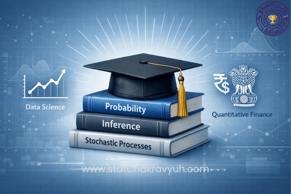 Infographic showing various career after M.Sc. Statistics from IIT including Data Science, Quants, and UPSC ISS.