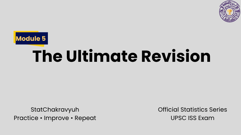 The Ultimate Revision | StatChakravyuh