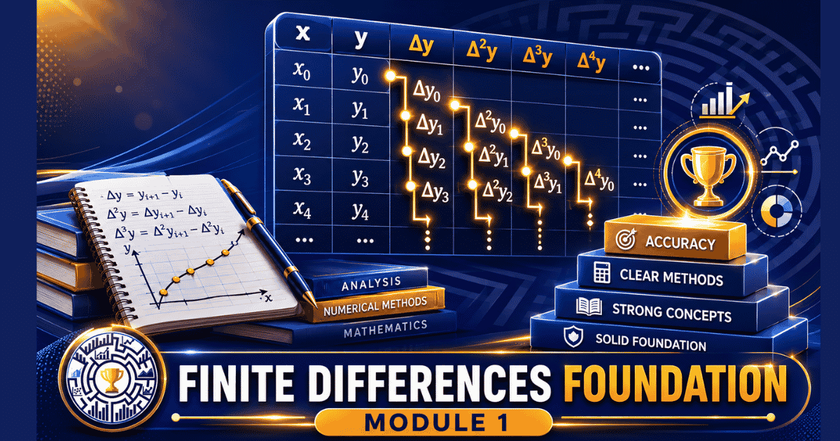 UPSC ISS Finite Differences Foundation Guide | StatChakravyuh