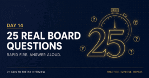 twenty five technical questions from real UPSC ISS interviews