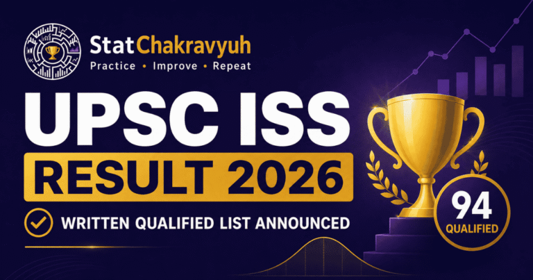 UPSC ISS Result 2026 Declared: 94 Qualify for the Interview