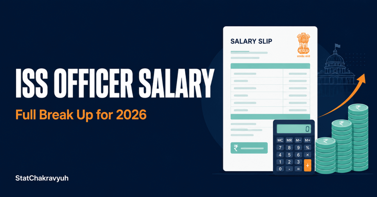 ISS officer salary break up showing basic pay allowances and in hand amount
