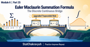 Part 25: Euler Maclaurin Summation Formula for UPSC ISS: The Discrete Continuous Bridge