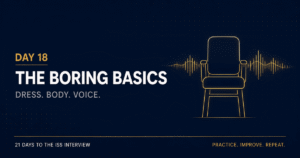 dress code body language and voice basics for the UPSC ISS interview